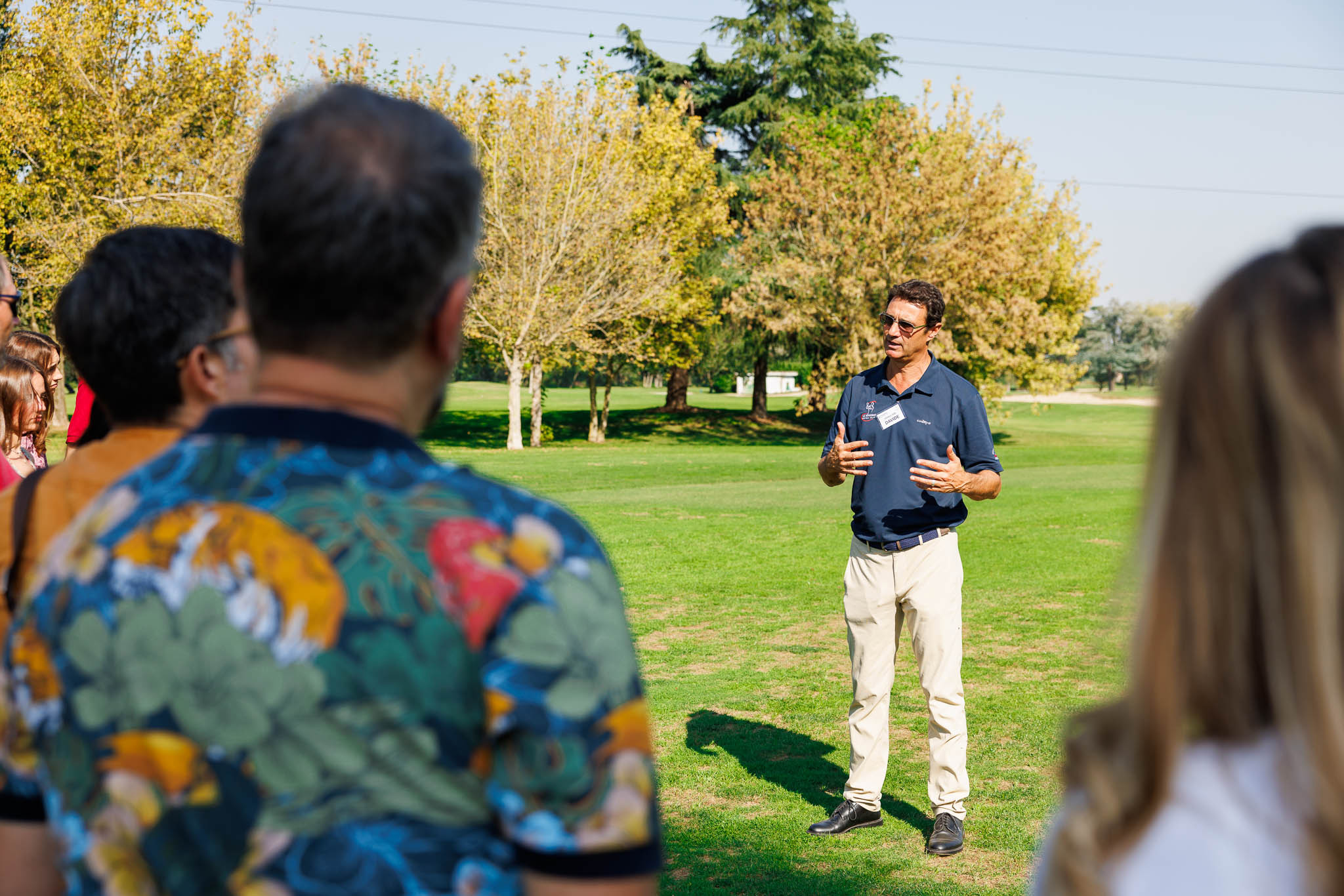 Foto di reportage dell'evento di golf di Intersystems