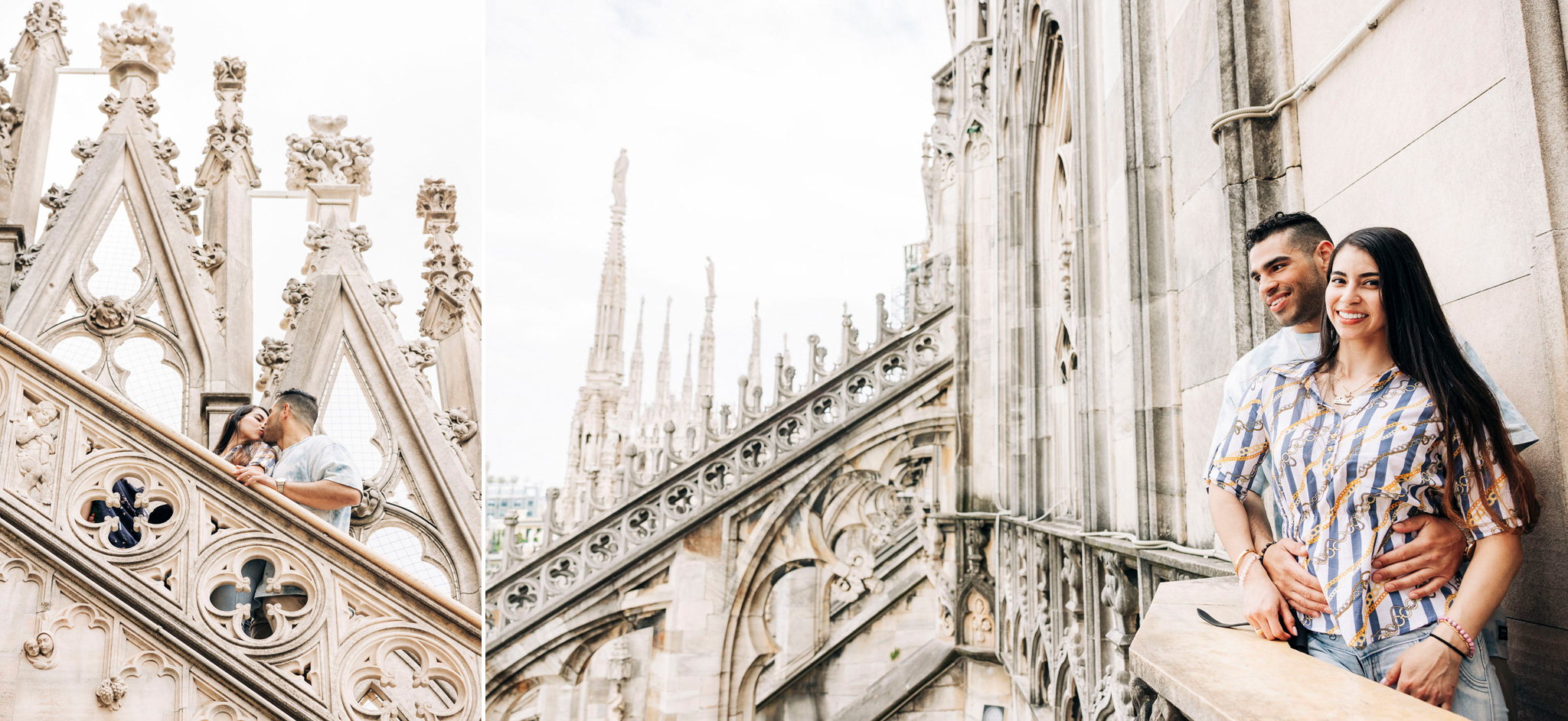 Servizio fotografico di una proposta di matrimonio a Milano