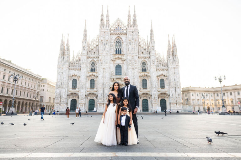 Ritratto di famiglia a Milano