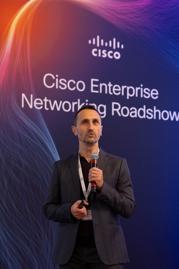 Cisco evento aziendale networking roadshow Westin Palace Milano