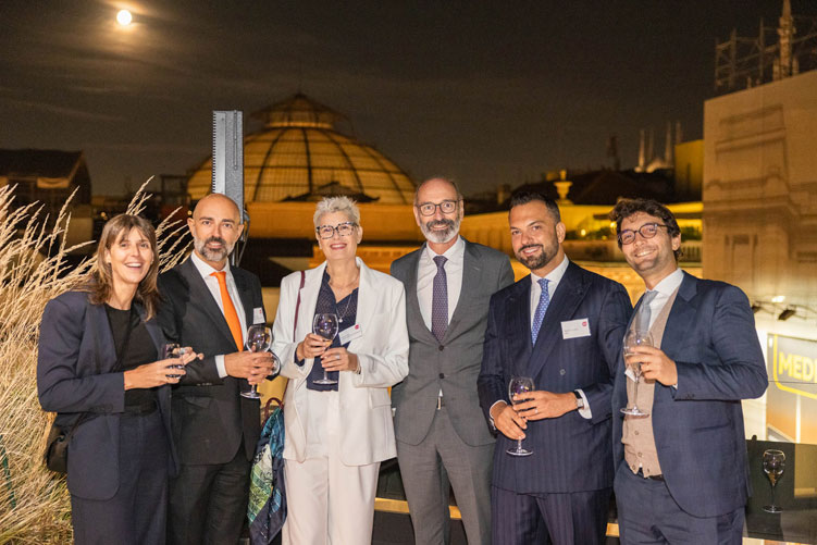 Evento DWF terrazza galleria Milano ristorante HORTO