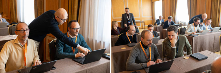 Cisco evento aziendale networking roadshow Westin Palace Milano
