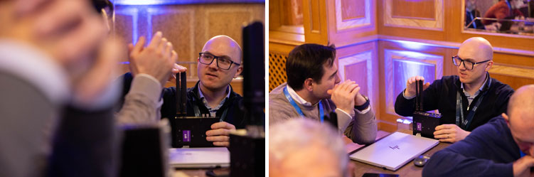 Cisco evento aziendale networking roadshow Westin Palace Milano