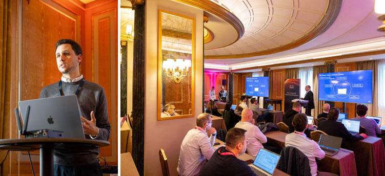 Cisco evento aziendale networking roadshow Westin Palace Milano