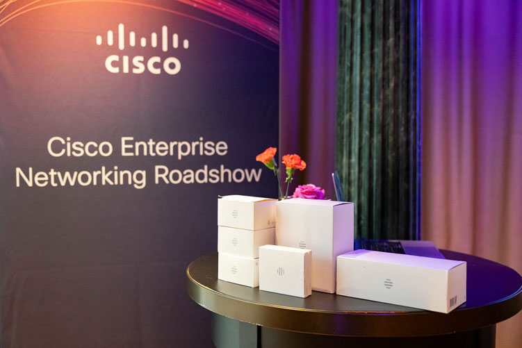 Cisco evento aziendale networking roadshow Westin Palace Milano