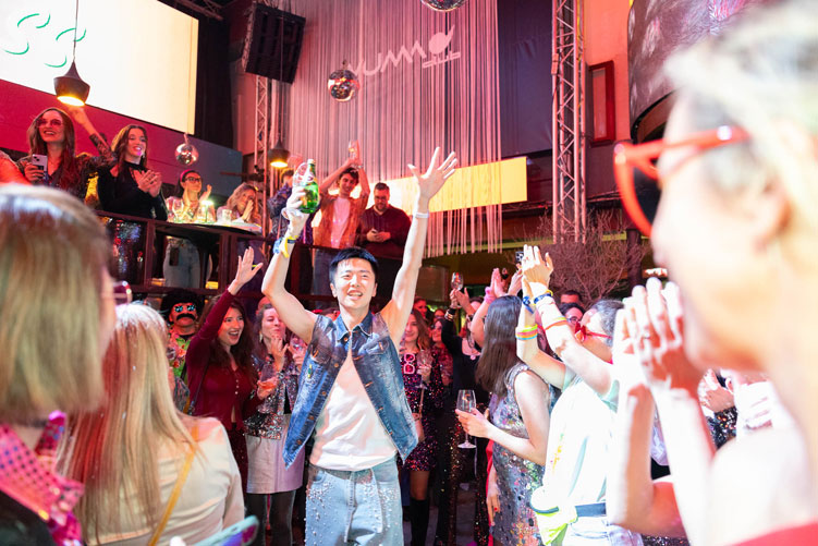 eventbusinessphotography-perrier-party Festa Maison Perrier NUMA Club Bologna French Kiss Party