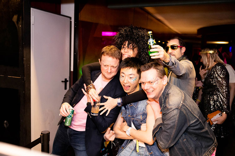 eventbusinessphotography-perrier-party Festa Maison Perrier NUMA Club Bologna French Kiss Party