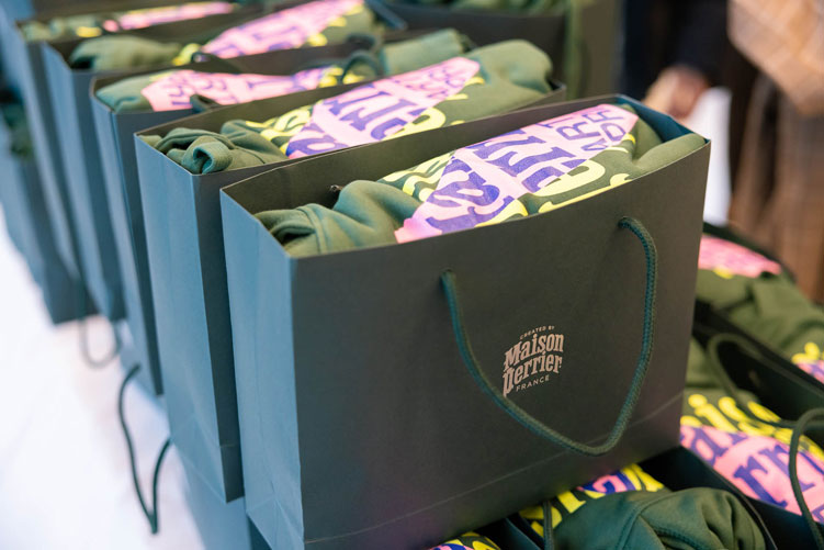 Evento business Maison Perrier Bologna fondazione MAST